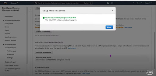 Cloud Security and Multi-Factor Authentication (MFA)